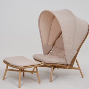 Isola Rattan Folding Chair W/O Ottoman
